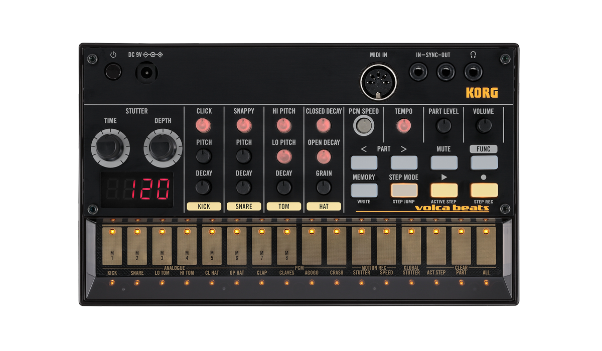KORG Volca Beats Analogue Drum Machine / Sequencer