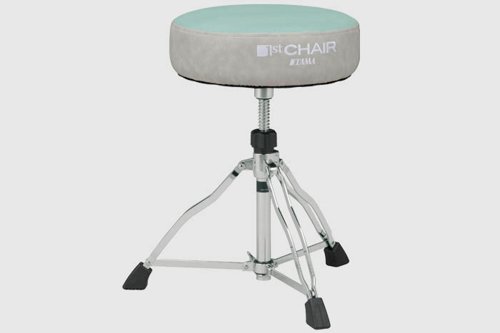 Tama HT430C VLB Throne Canvas TopDrum Stool - Limited Edition Light Blue / Grey