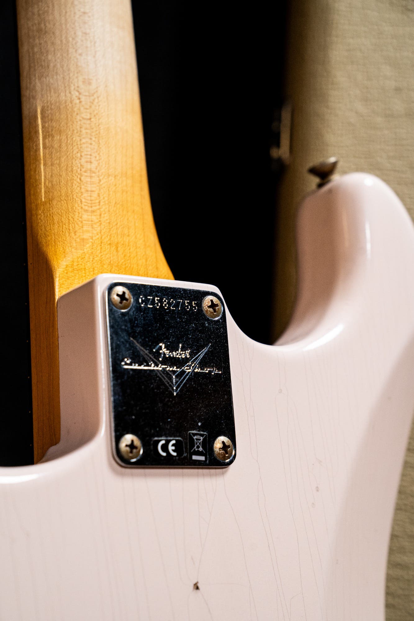 Fender Custom Shop '59 Stratocaster - Journeyman Relic - Super Faded Aged Shell Pink (#CS150402)