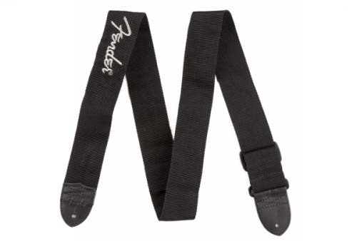 Fender 2" Guitar Strap - Pewter Logo