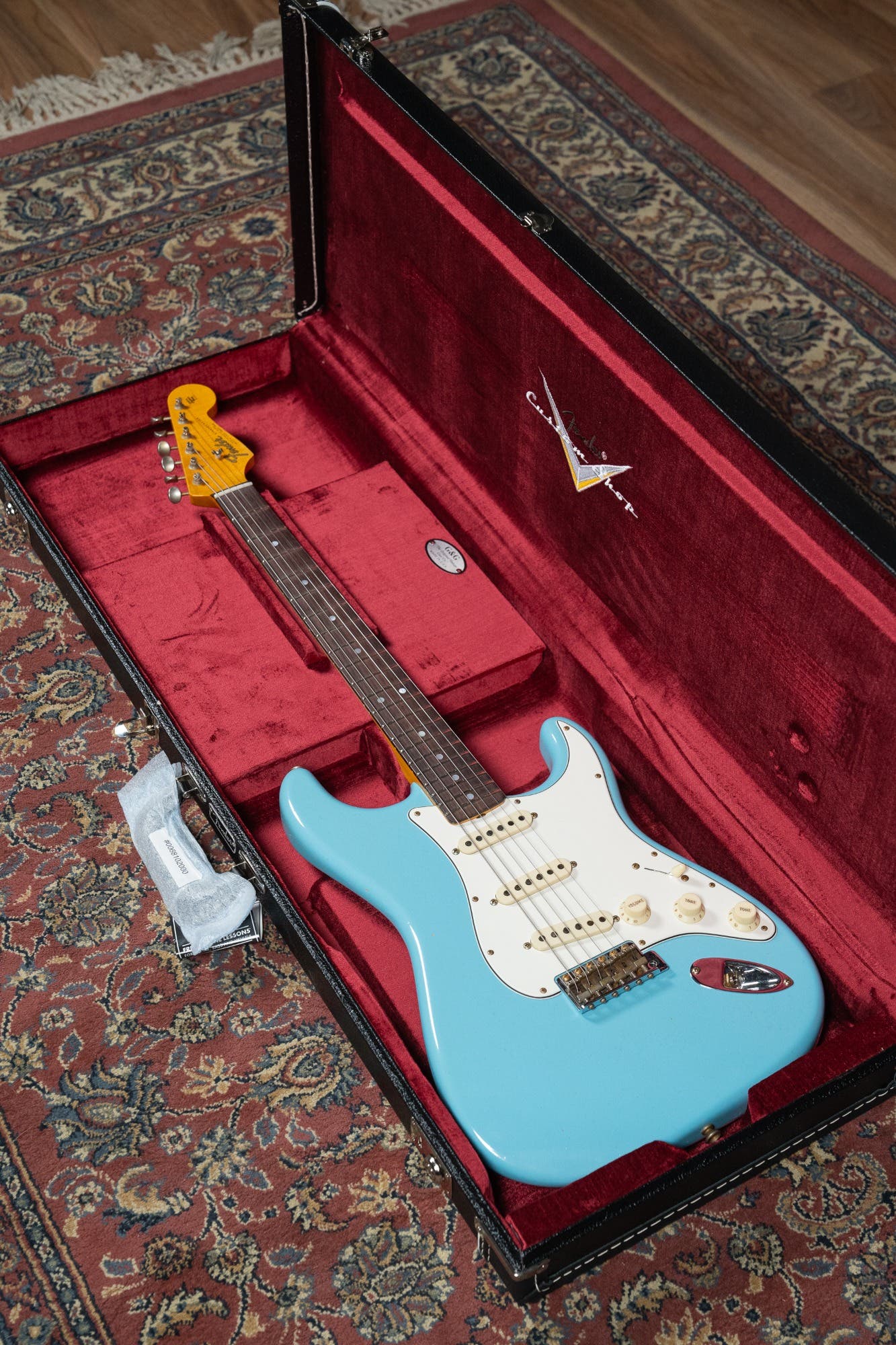 Fender Custom Shop Limited Edition Fat '64 Stratocaster - Journeyman Relic - Aged Daphne Blue RW (#L11639)
