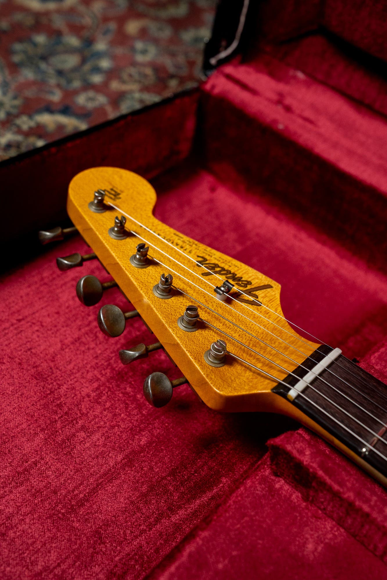 Fender Custom Shop Limited Edition Fat '64 Stratocaster - Journeyman Relic - Aged Daphne Blue RW (#L11639)