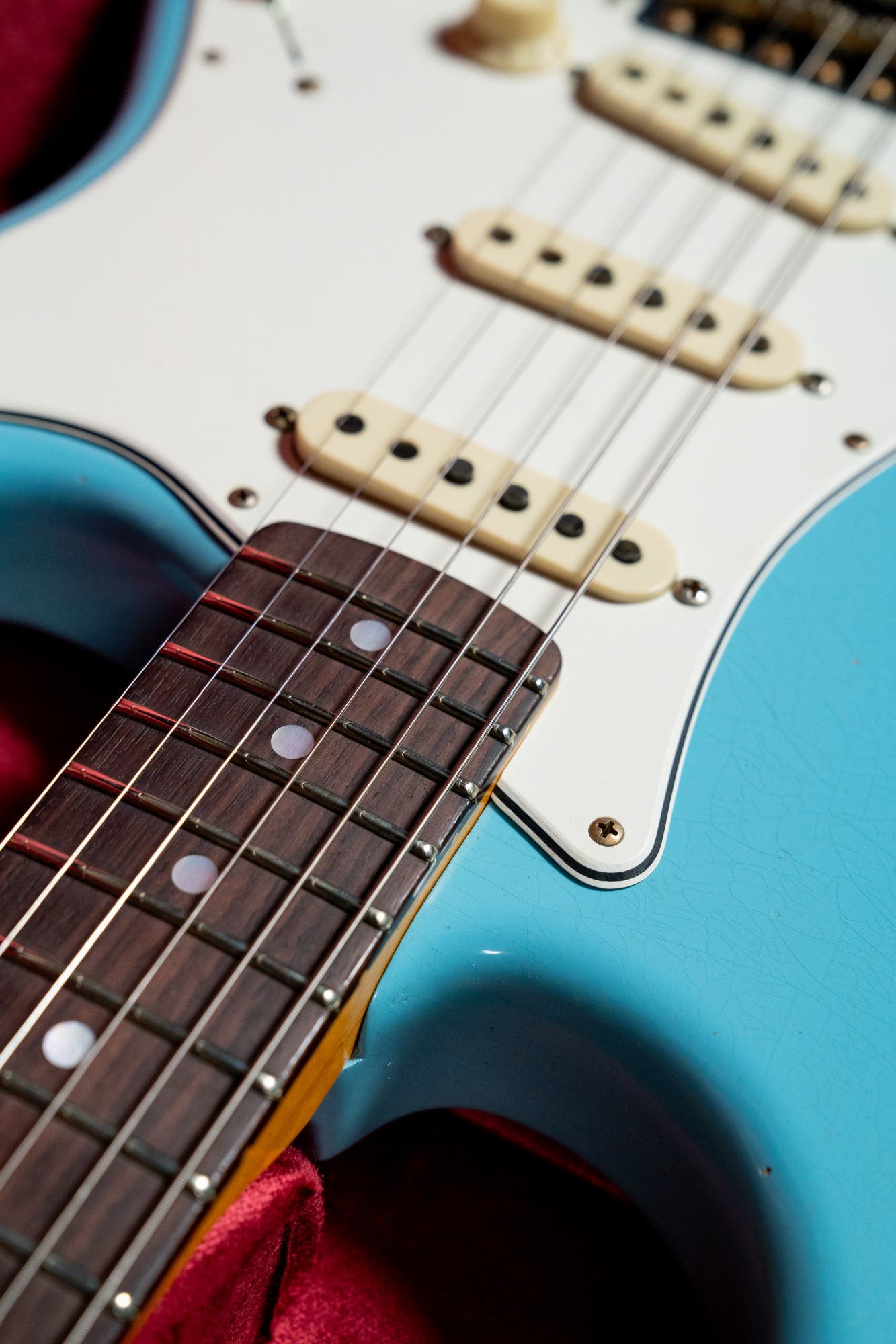 Fender Custom Shop Limited Edition Fat '64 Stratocaster - Journeyman Relic - Aged Daphne Blue RW (#L11639)