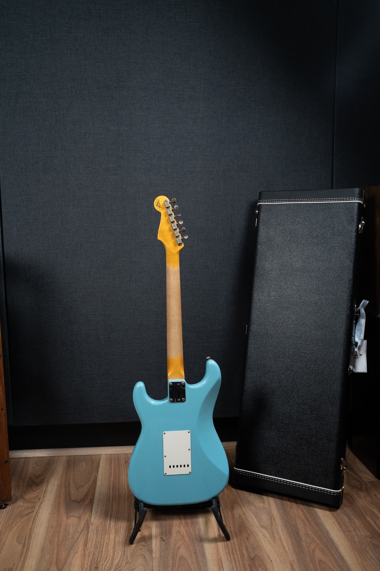 Fender Custom Shop Limited Edition Fat '64 Stratocaster - Journeyman Relic - Aged Daphne Blue RW (#L11639)