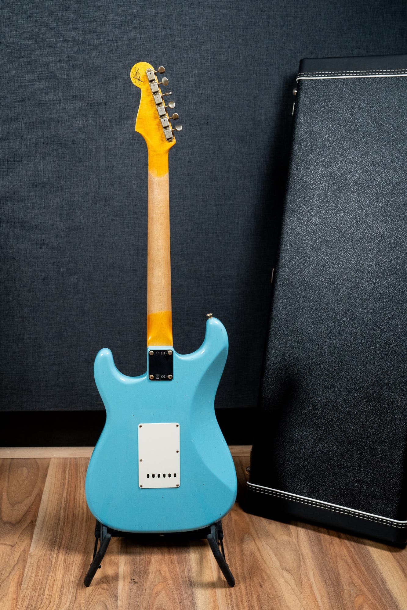 Fender Custom Shop Limited Edition Fat '64 Stratocaster - Journeyman Relic - Aged Daphne Blue RW (#L11639)