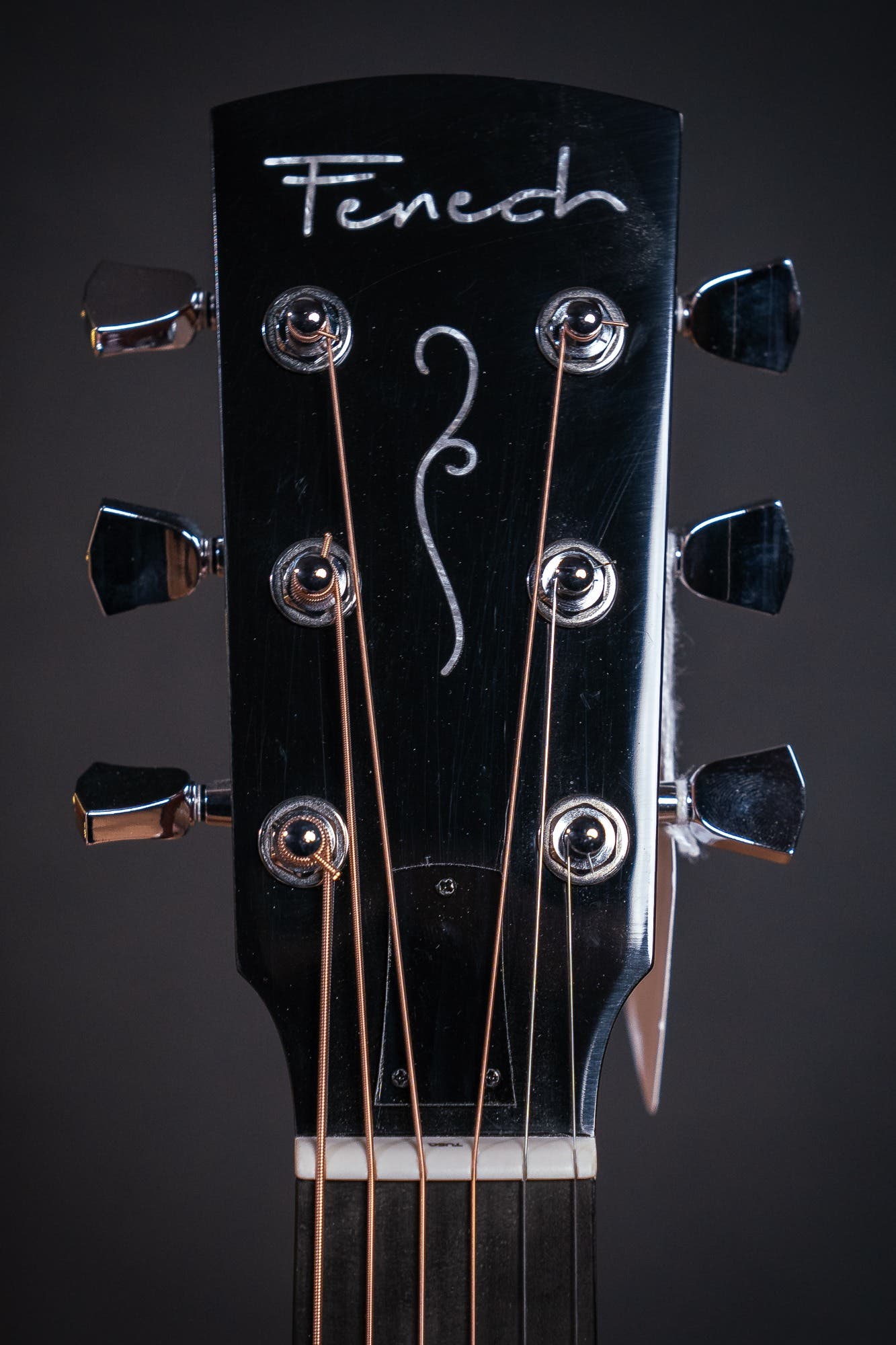 Fenech Guitars Traditional D78C Acoustic Electric Guitar w/Case - Mahogany