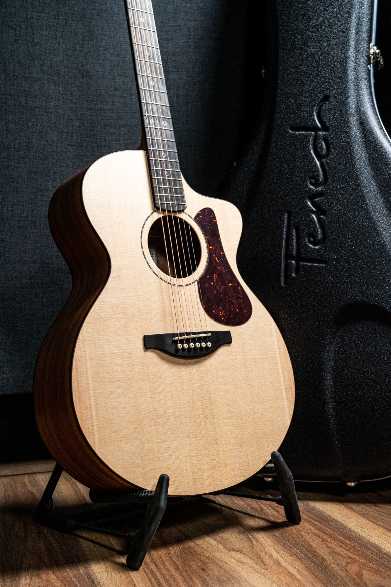 Fenech Guitars VT GAc Acoustic Electric Guitar w/Case - Blackwood