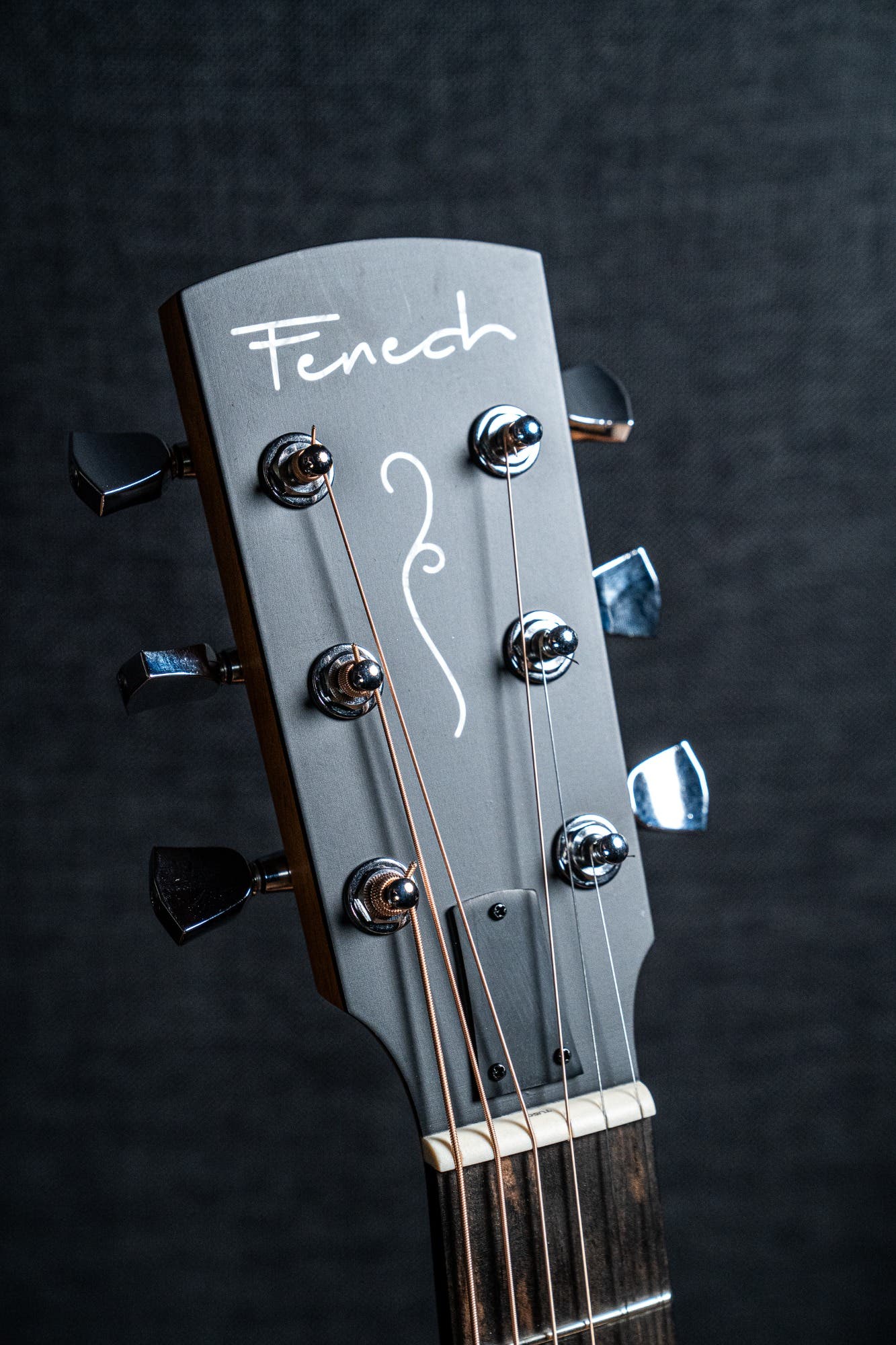 Fenech Guitars VT GAc Acoustic Electric Guitar w/Case - Blackwood