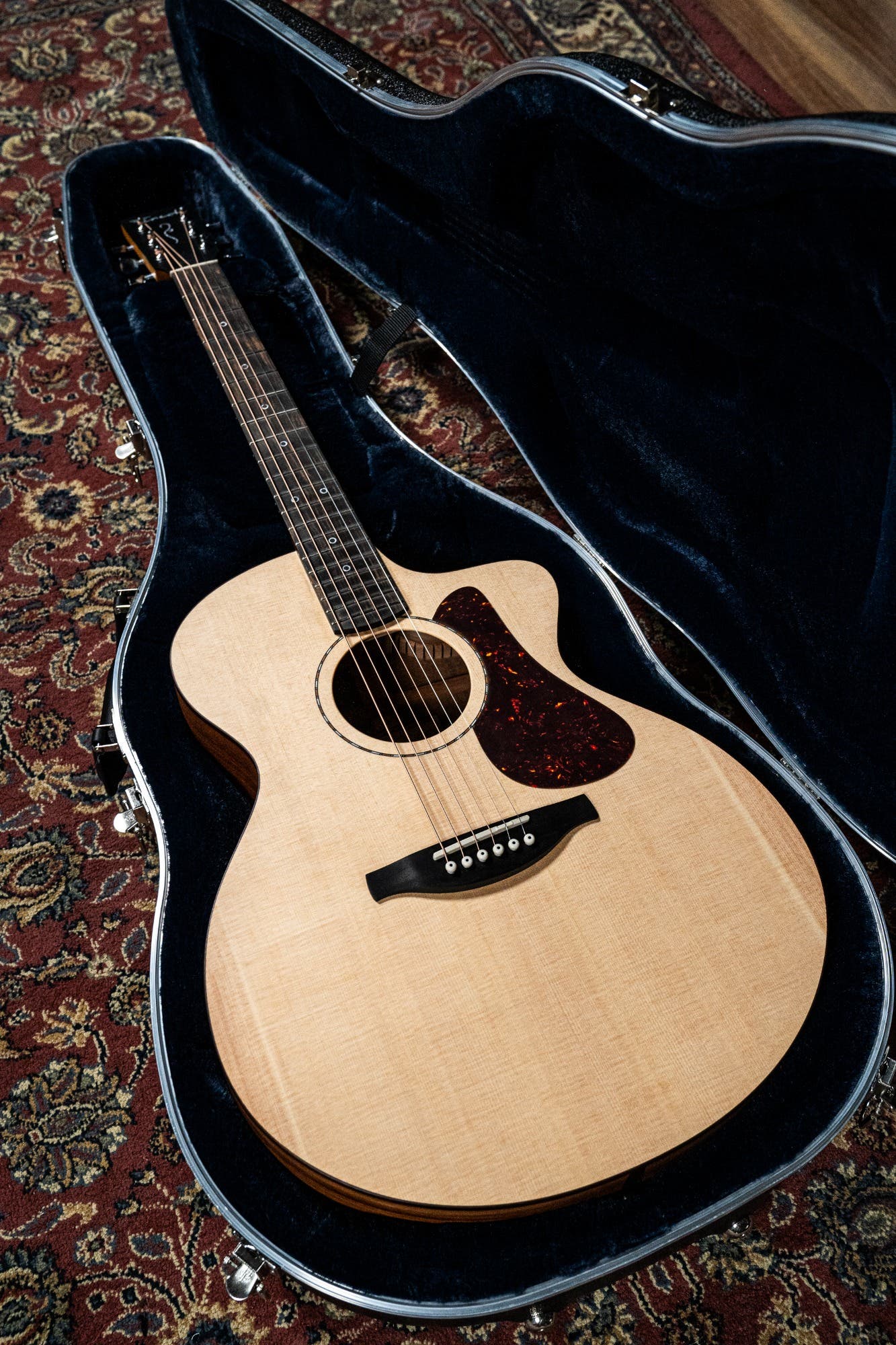 Fenech Guitars VT GAc Acoustic Electric Guitar w/Case - Blackwood