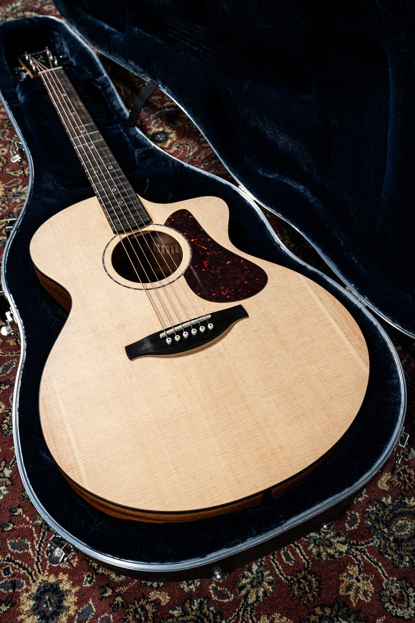 Fenech Guitars VT GAc Acoustic Electric Guitar w/Case - Blackwood