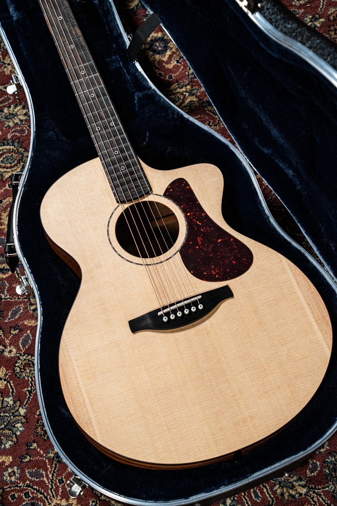 Fenech Guitars VT GAc Acoustic Electric Guitar w/Case - Blackwood