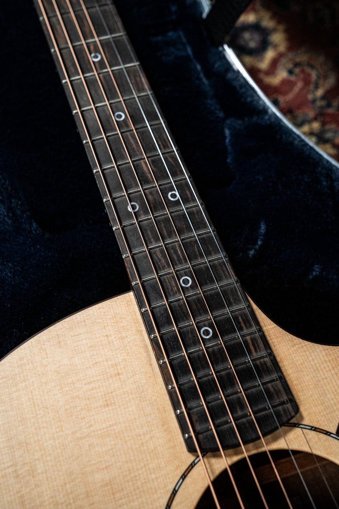 Fenech Guitars VT GAc Acoustic Electric Guitar w/Case - Blackwood