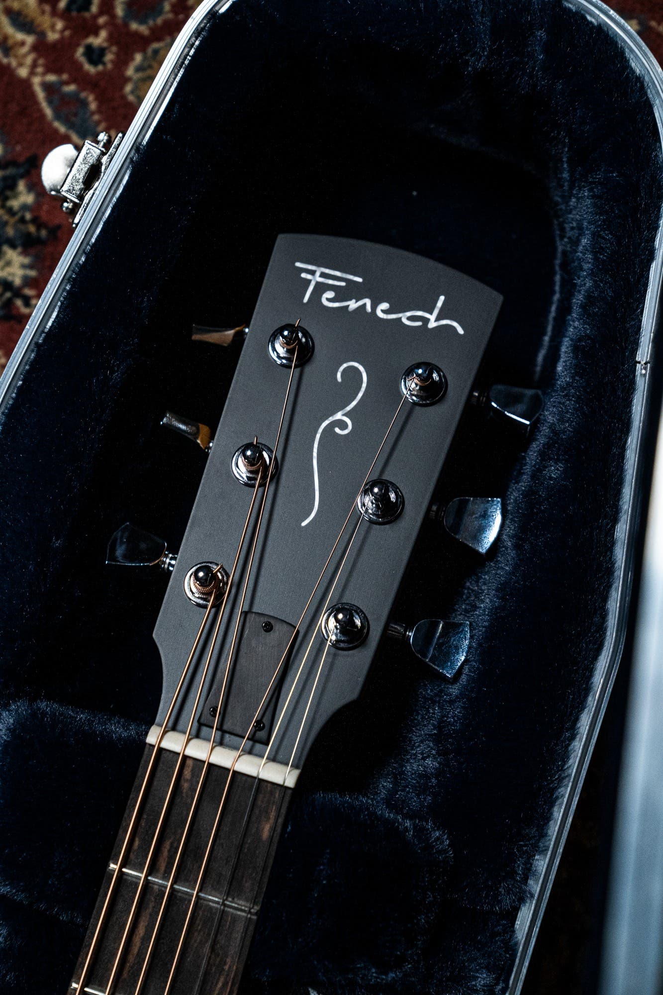 Fenech Guitars VT GAc Acoustic Electric Guitar w/Case - Blackwood