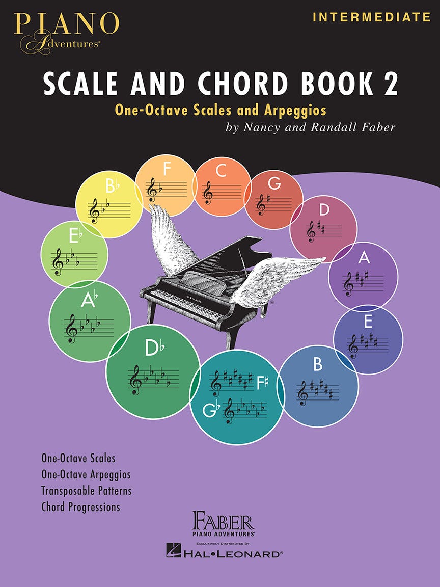 PIANO ADVENTURES Scale and Chord Book 2 / FABER (Hal Leonard)