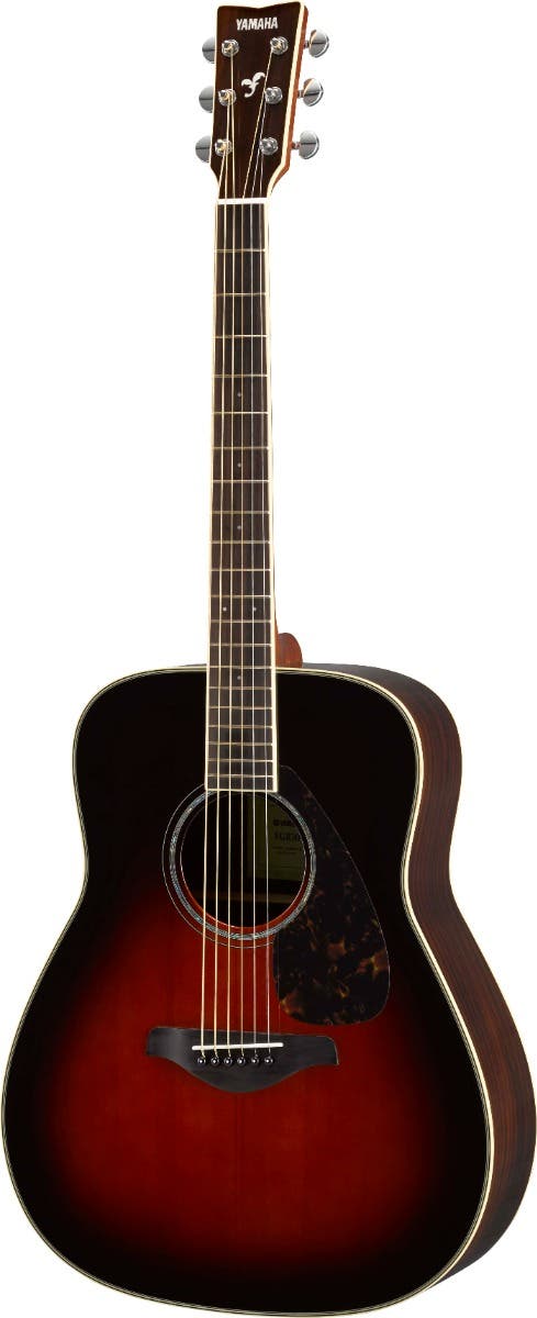 Yamaha FG830 Acoustic Guitar - Tobacco Brown Sunburst