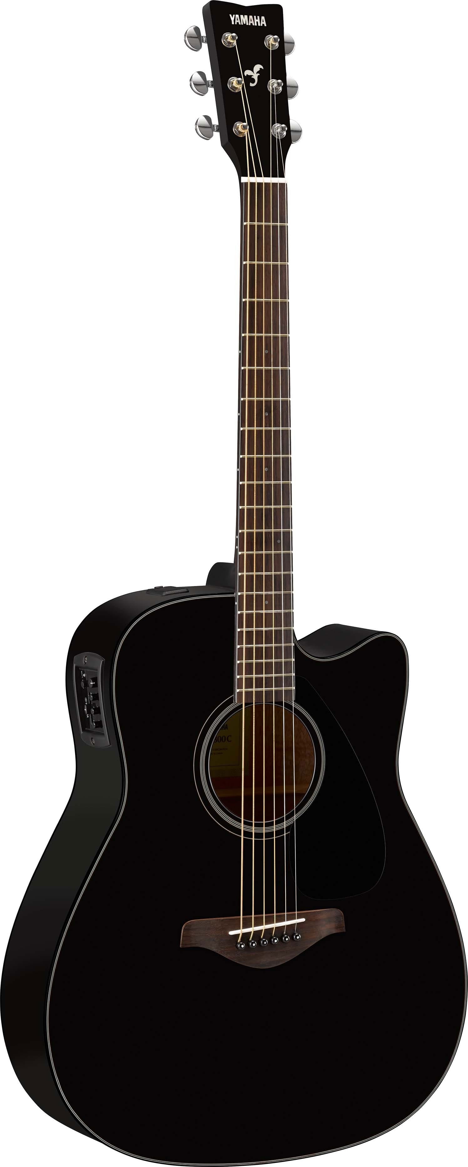 Yamaha FGX800C Acoustic/Electric Guitar - Black