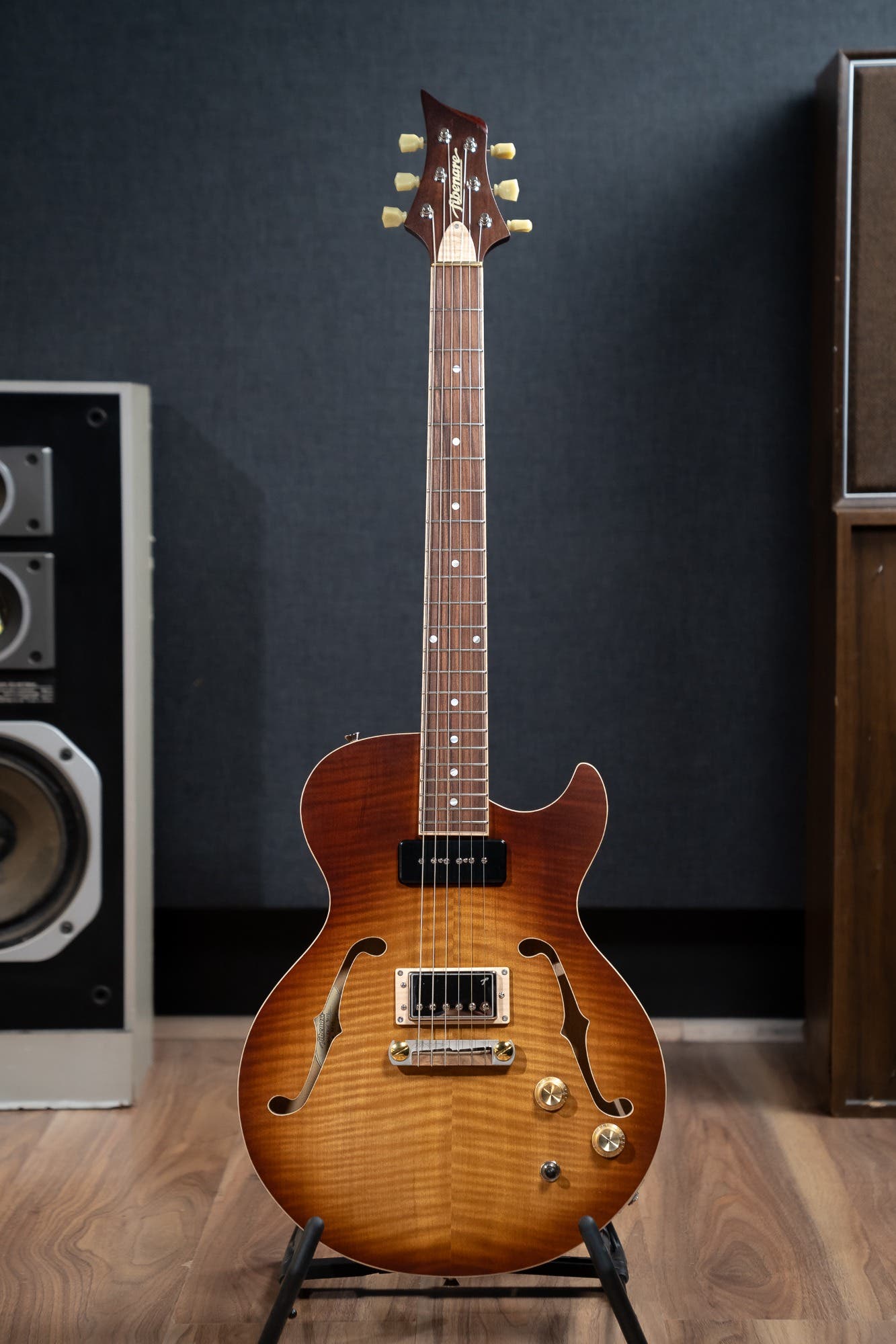 Fibenare Montreux Rahan - Tobacco Burst / Flame Maple Top