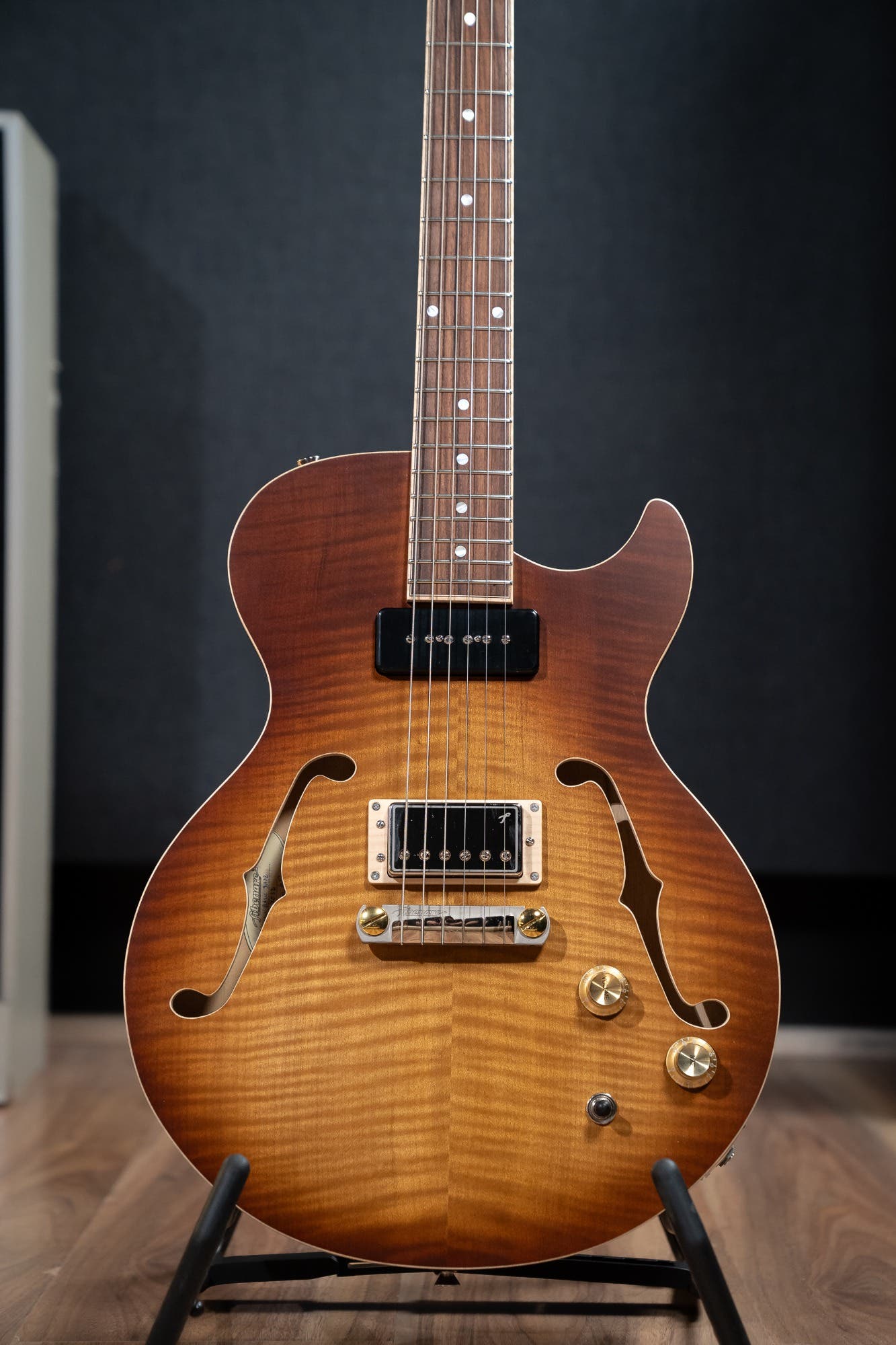 Fibenare Montreux Rahan - Tobacco Burst / Flame Maple Top