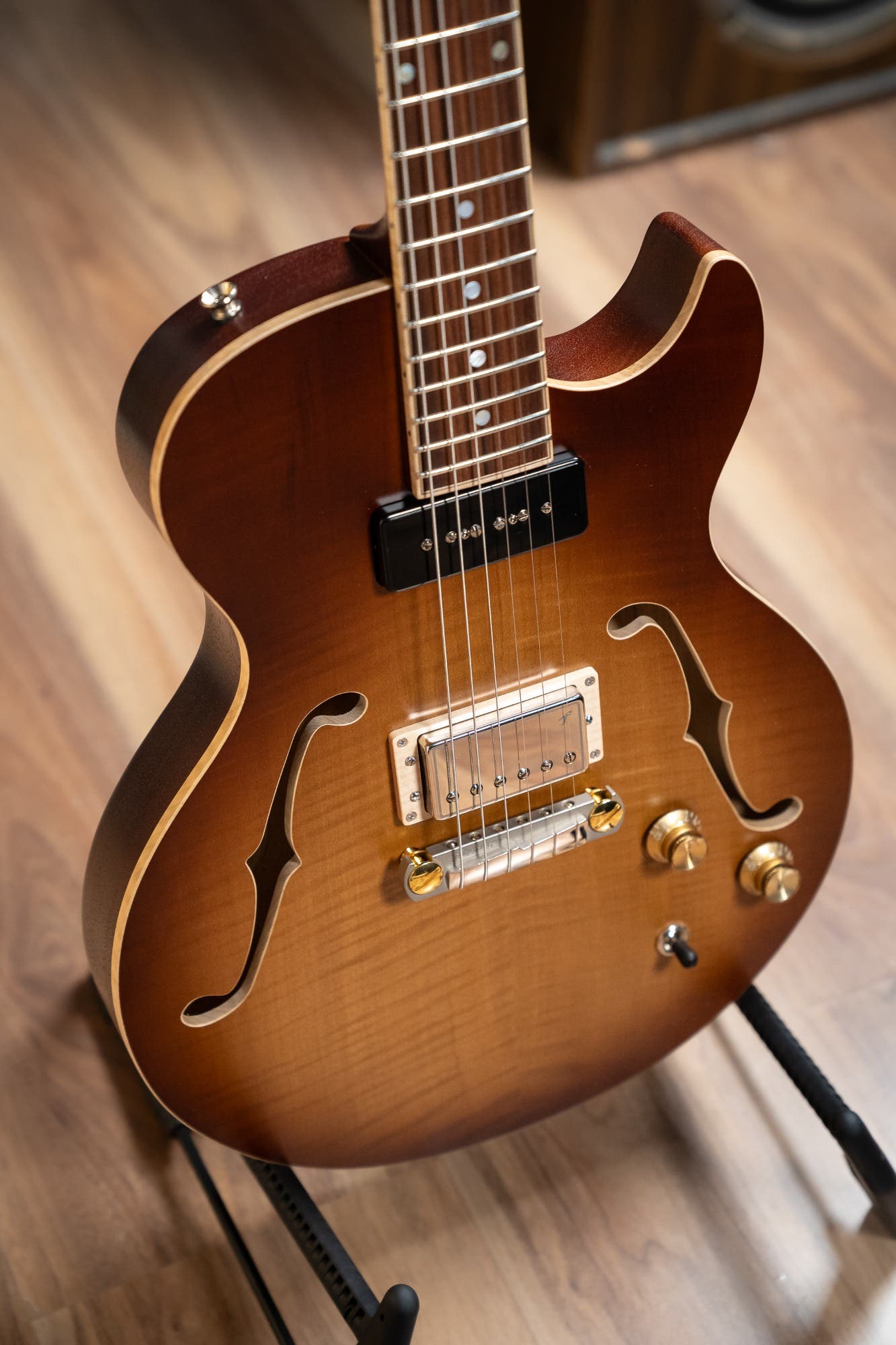 Fibenare Montreux Rahan - Tobacco Burst / Flame Maple Top