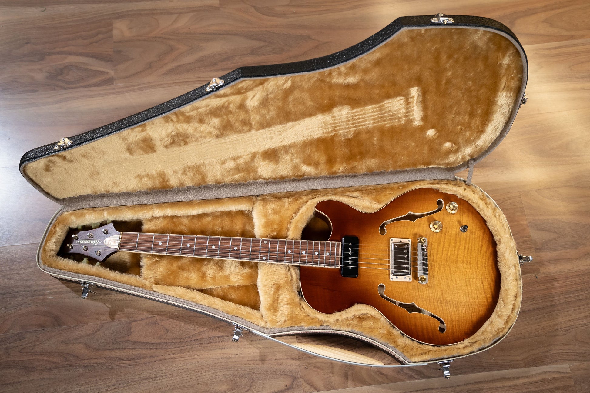 Fibenare Montreux Rahan - Tobacco Burst / Flame Maple Top