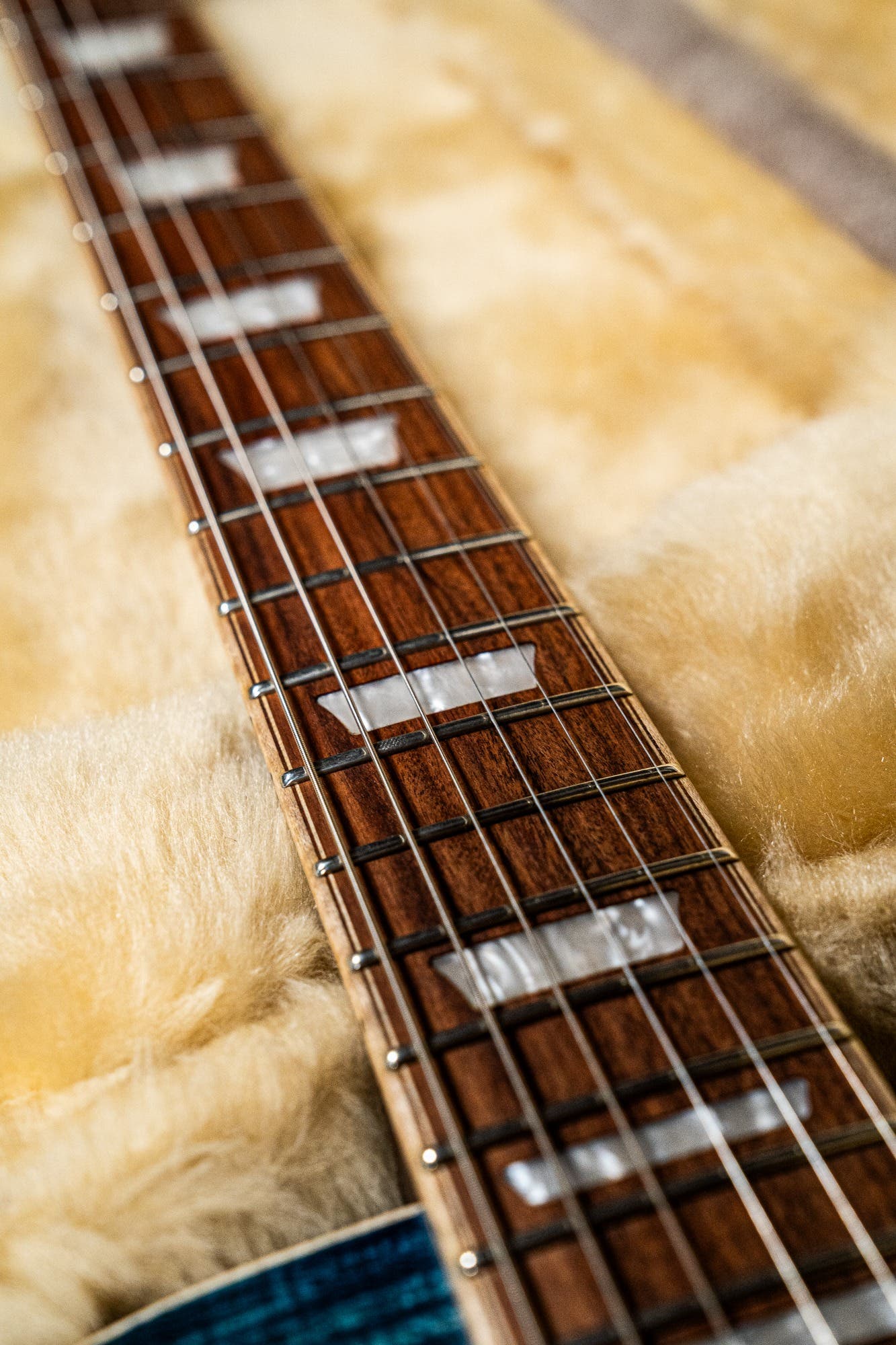 Fibenare Basic Jazz Semihollow Body - Blue Jeans