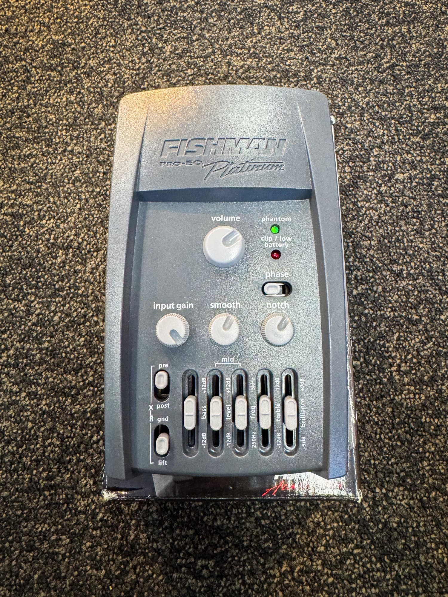 Fishman Platinum Pro EQ Preamp - Pre-Owned