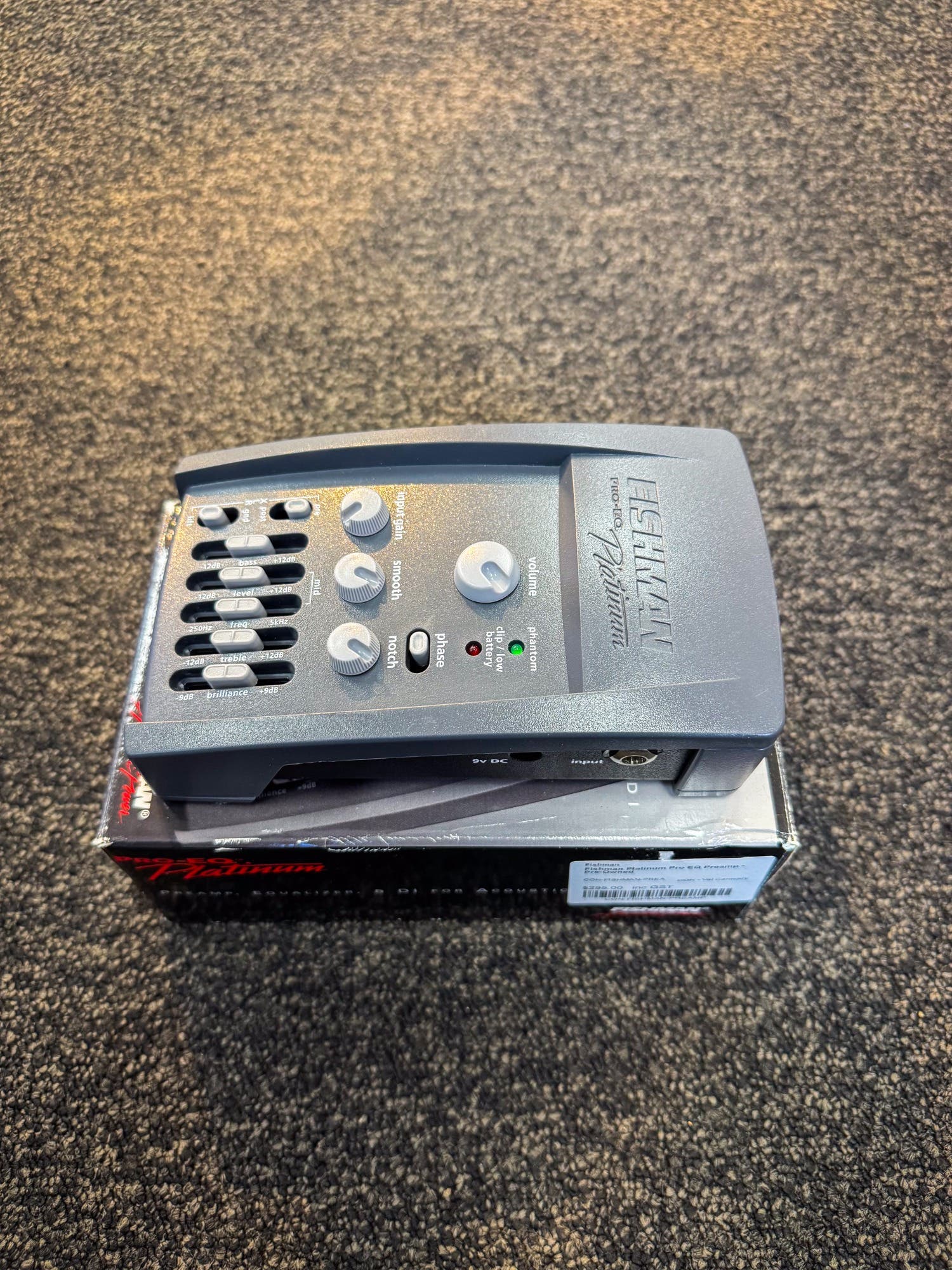 Fishman Platinum Pro EQ Preamp - Pre-Owned