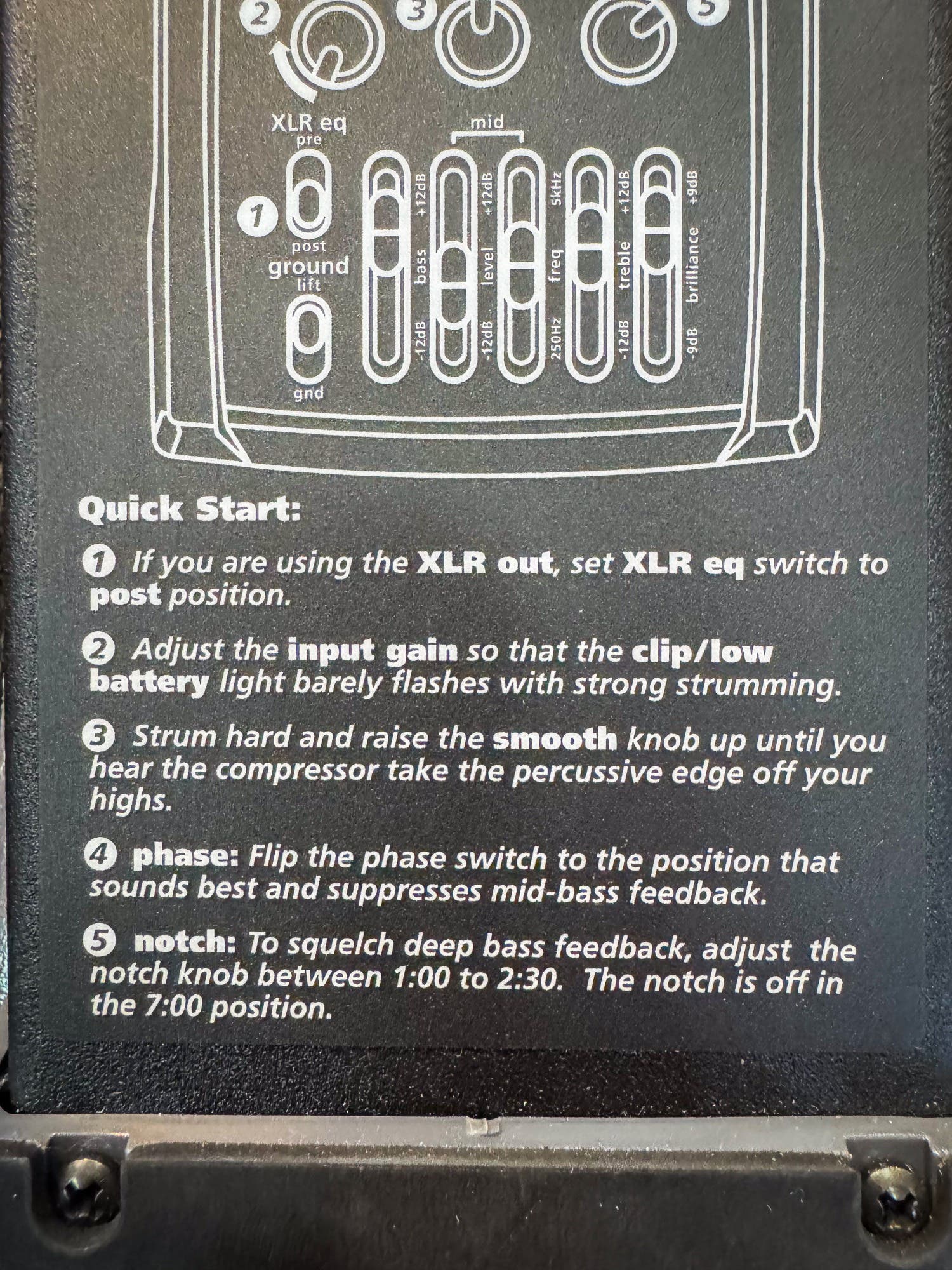 Fishman Platinum Pro EQ Preamp - Pre-Owned