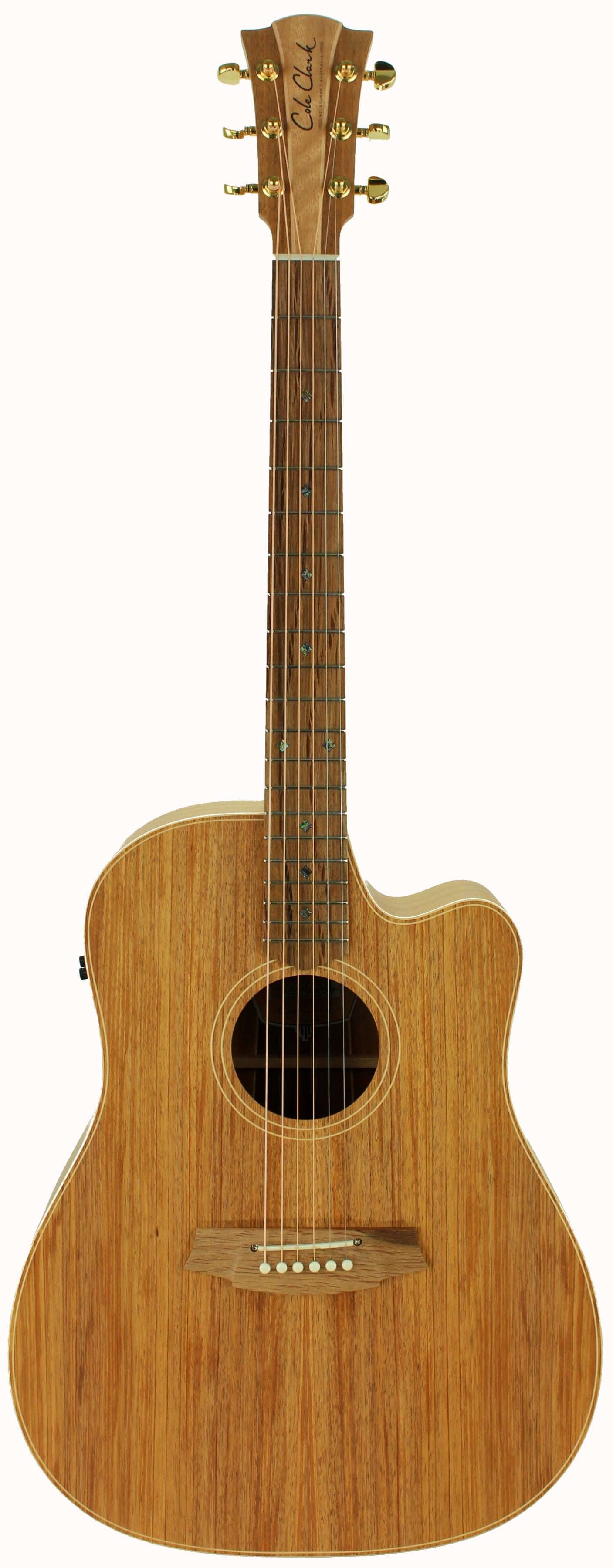 Cole Clark CCFL2EC-BLBL Acoustic Electric Guitar w/Case - Blackwood