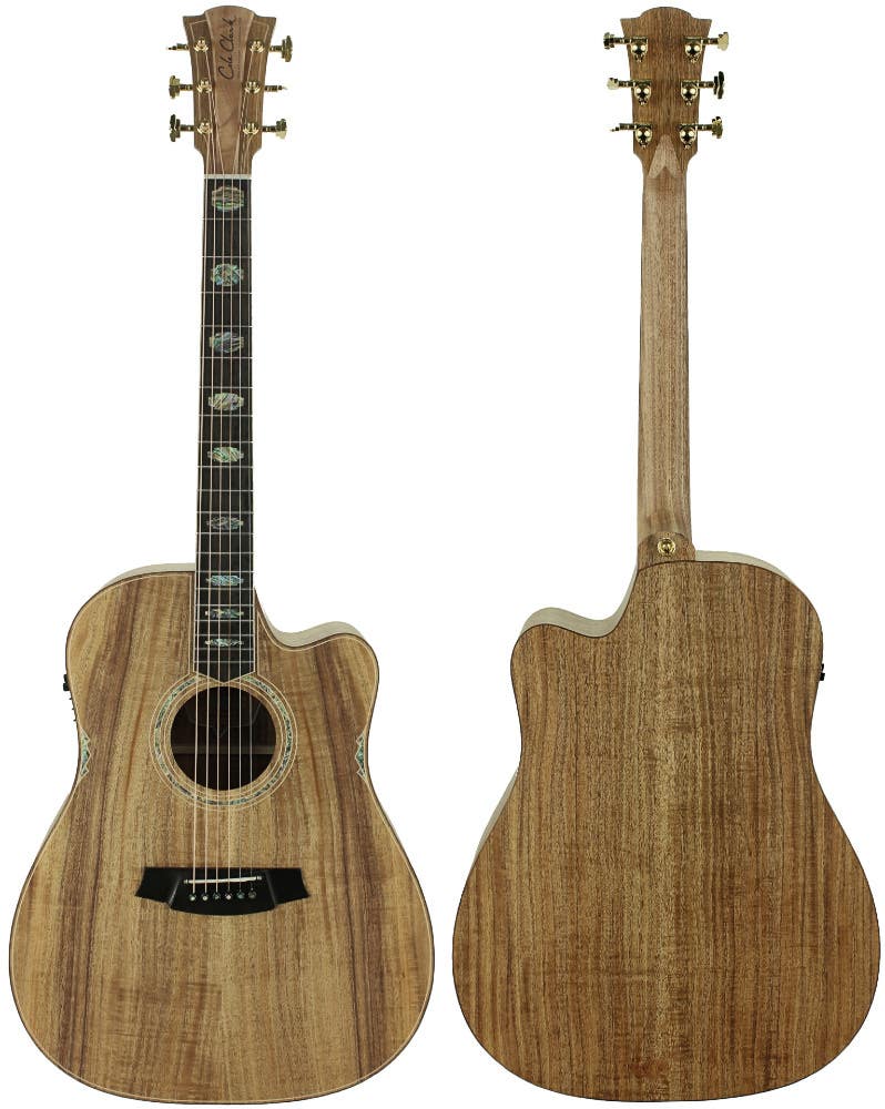 Cole Clark CCFL3EC-BLBL Acoustic Electric Guitar w/Case - Blackwood