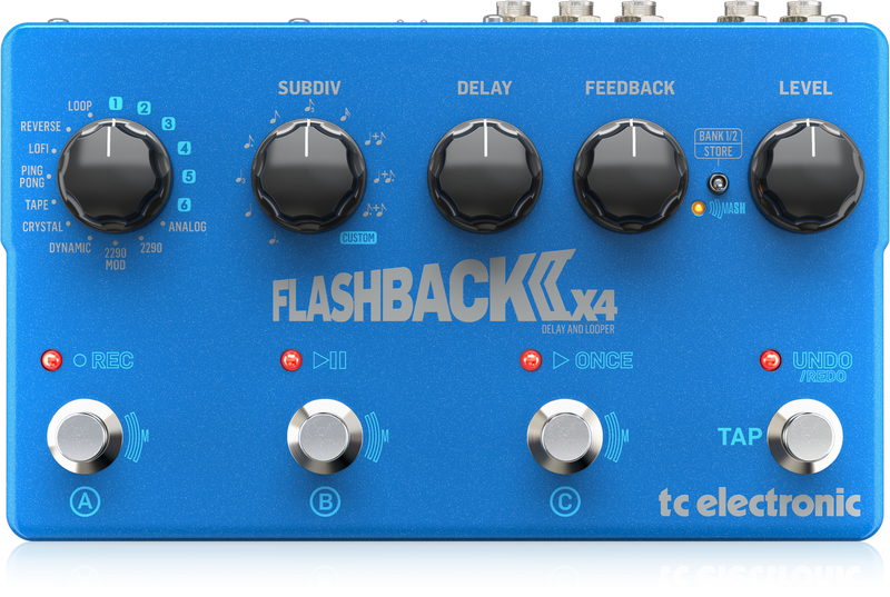 TC Electronic Flashback 2 X4 Delay Pedal