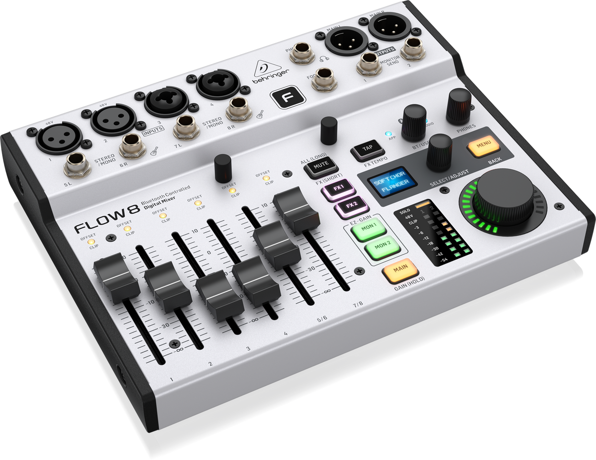 Behringer FLOW-8 Digital Mixer w/Bluetooth