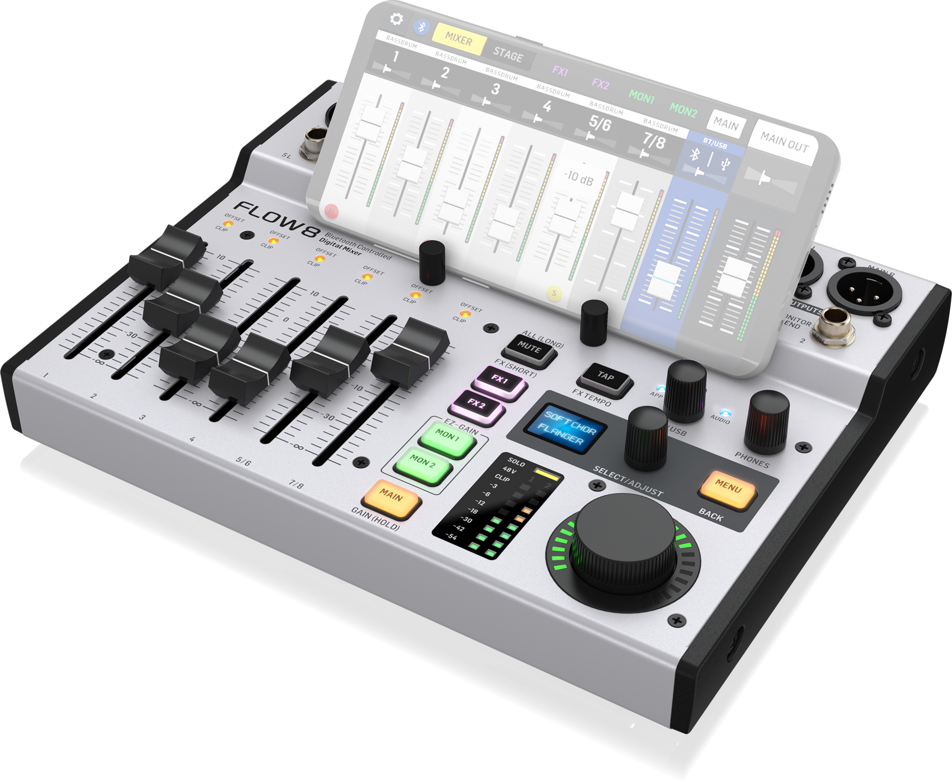Behringer FLOW-8 Digital Mixer w/Bluetooth