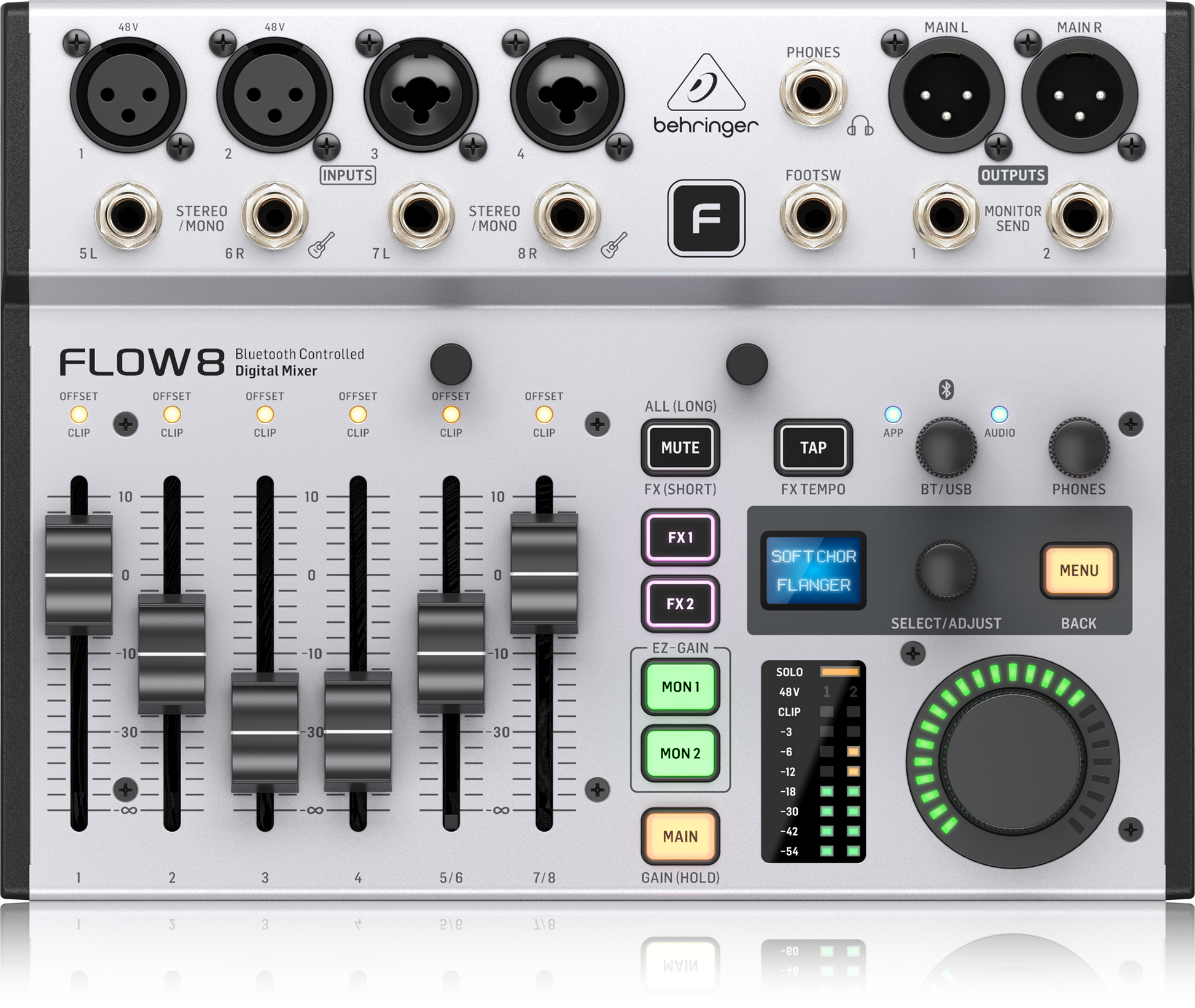 Behringer FLOW-8 Digital Mixer w/Bluetooth