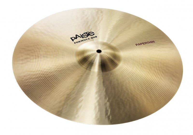 Paiste 16" Formula 602 Classic Paperthin Crash
