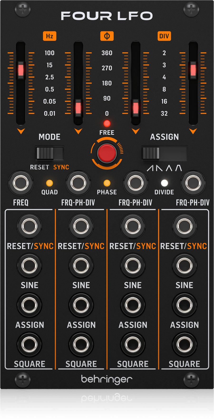 Behringer FOUR LFO Eurorack Module