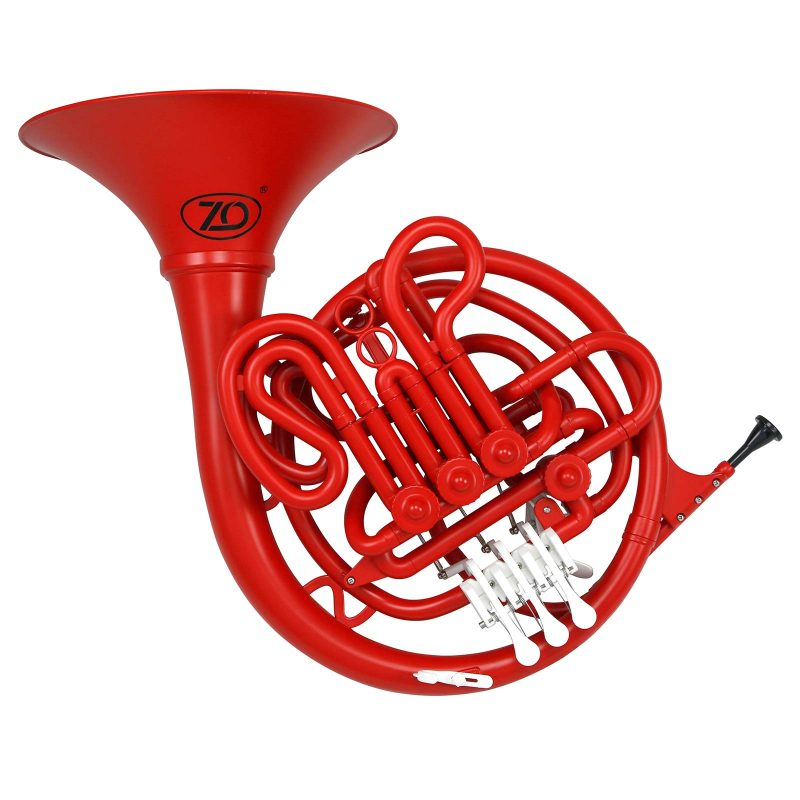 Zo Plastic Double French Horn F/Bb - Red Finish