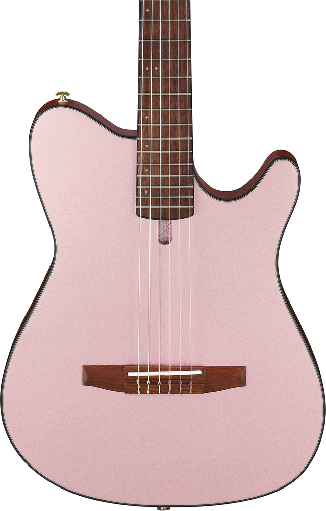 Ibanez FRH10N Nylon String Guitar - Rose Gold Metallic Flat