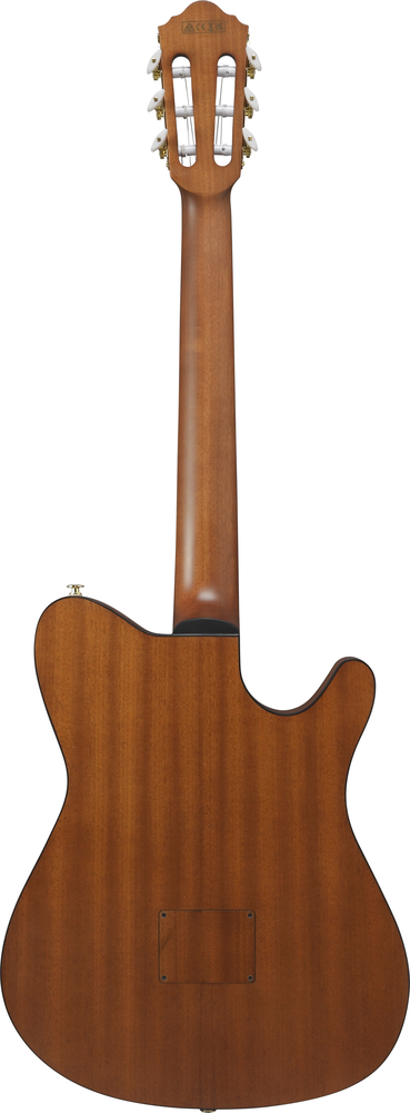 Ibanez FRH10N LH Nylon String Guitar - Left Handed - Brown Sunburst Flat