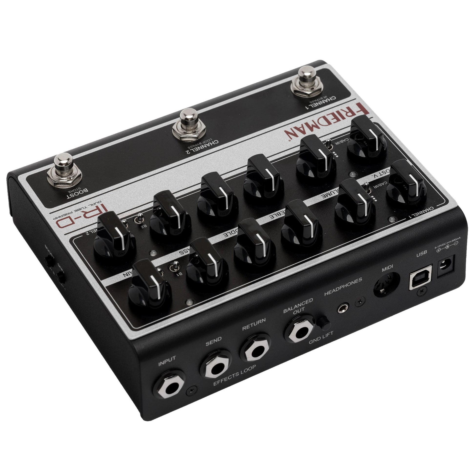 Friedman IR-D Dual-channel Tube Preamp / Pedal