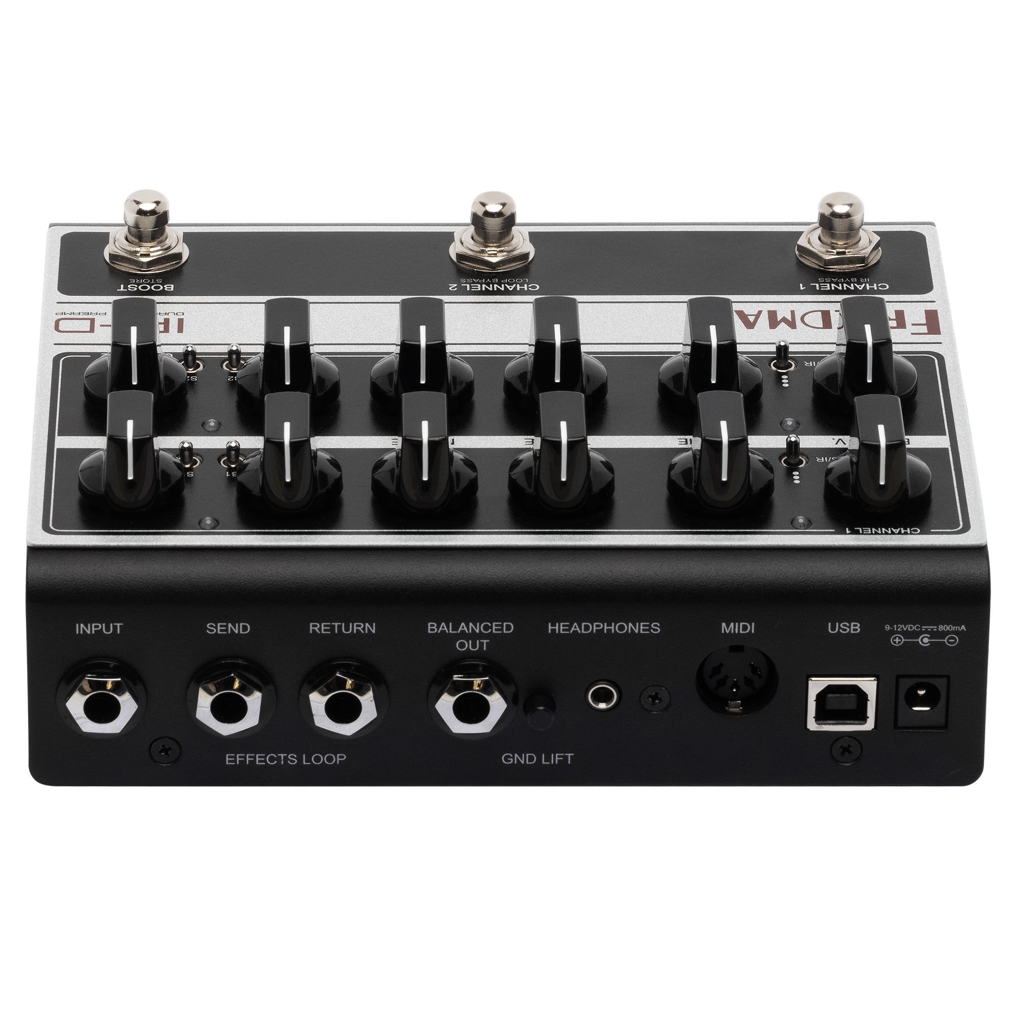 Friedman IR-D Dual-channel Tube Preamp / Pedal | Better Music