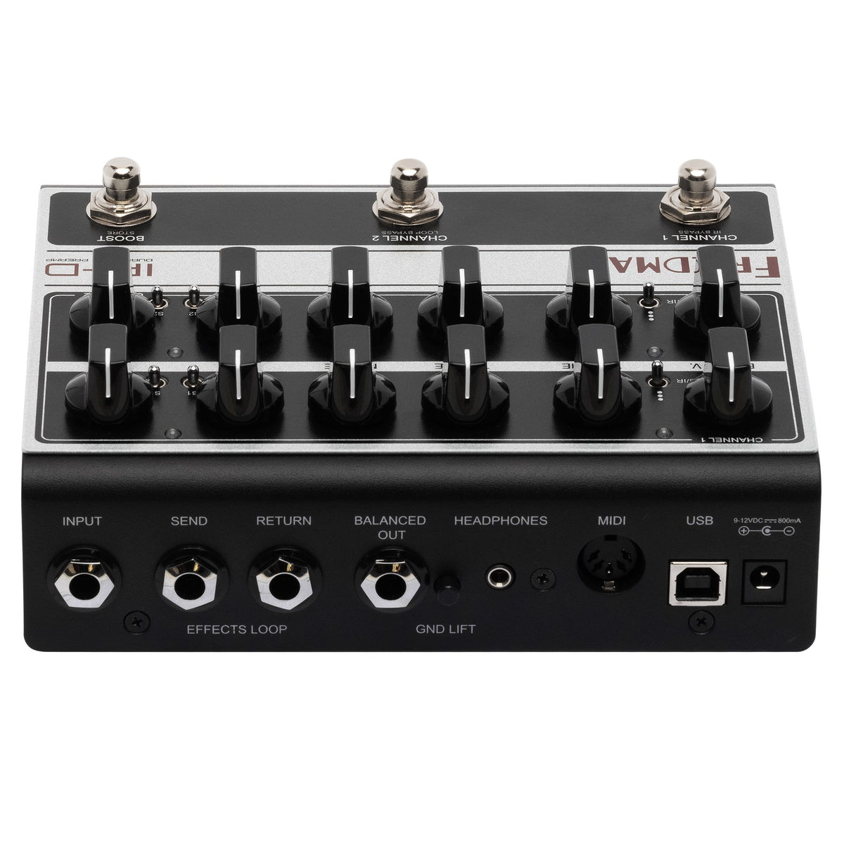 Friedman IR-D Dual-channel Tube Preamp / Pedal
