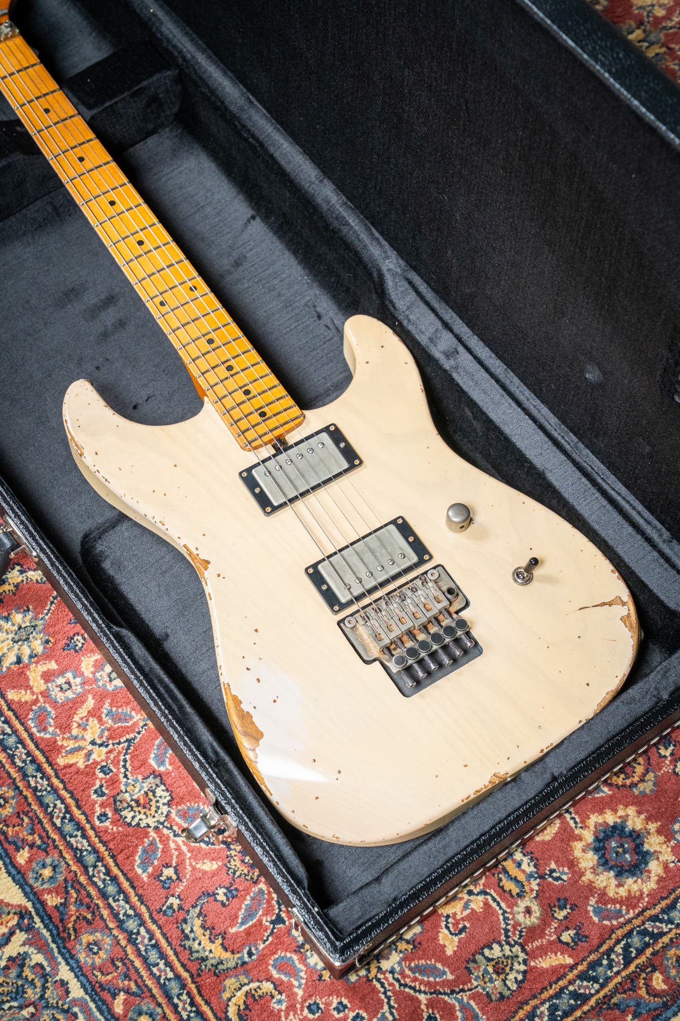 Friedman Cali HH FR - Maple Neck - Nitro Blonde Medium Aged (Swamp Ash Body)