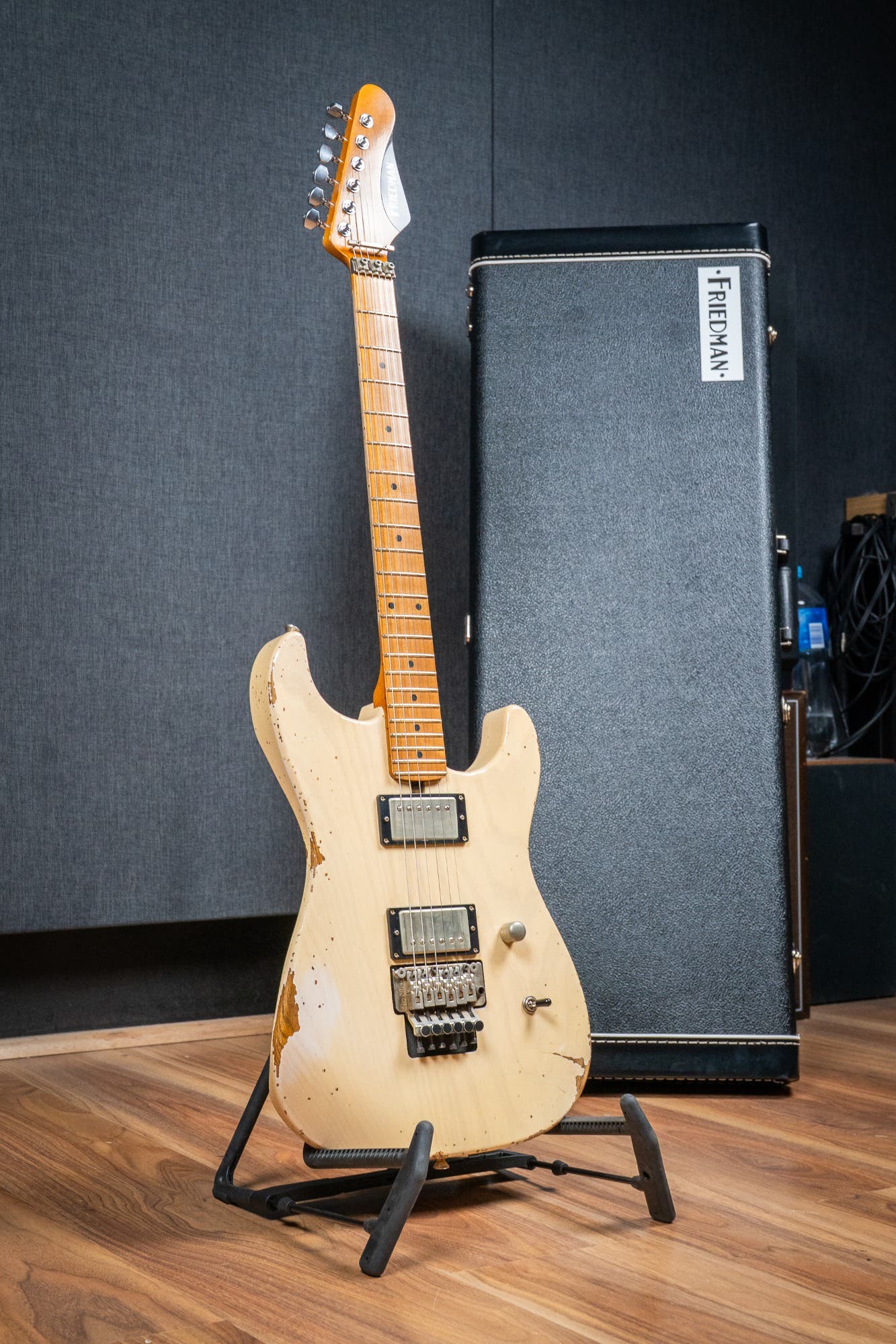 Friedman Cali HH FR - Maple Neck - Nitro Blonde Medium Aged (Swamp Ash Body)