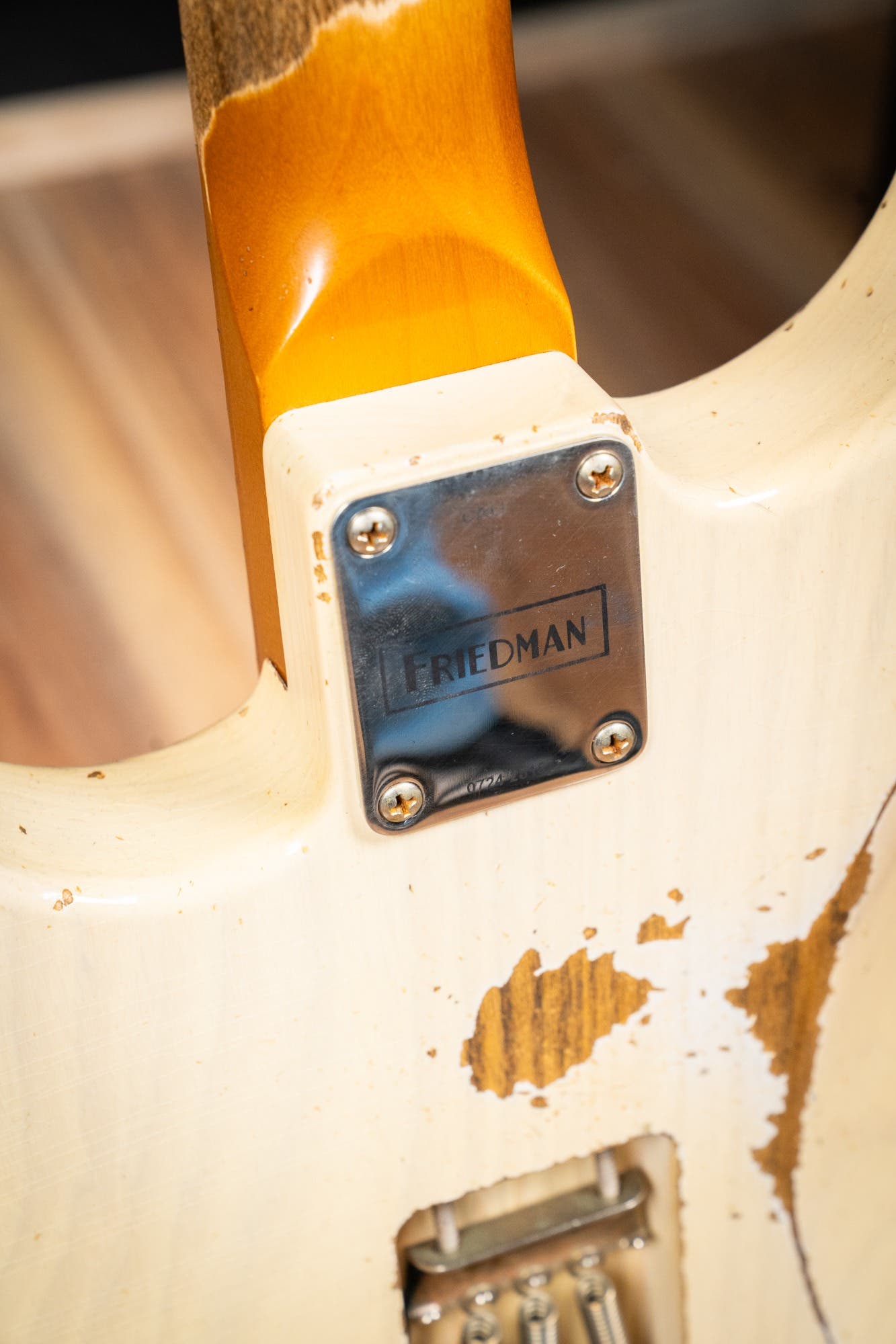 Friedman Cali HH FR - Maple Neck - Nitro Blonde Medium Aged (Swamp Ash Body)
