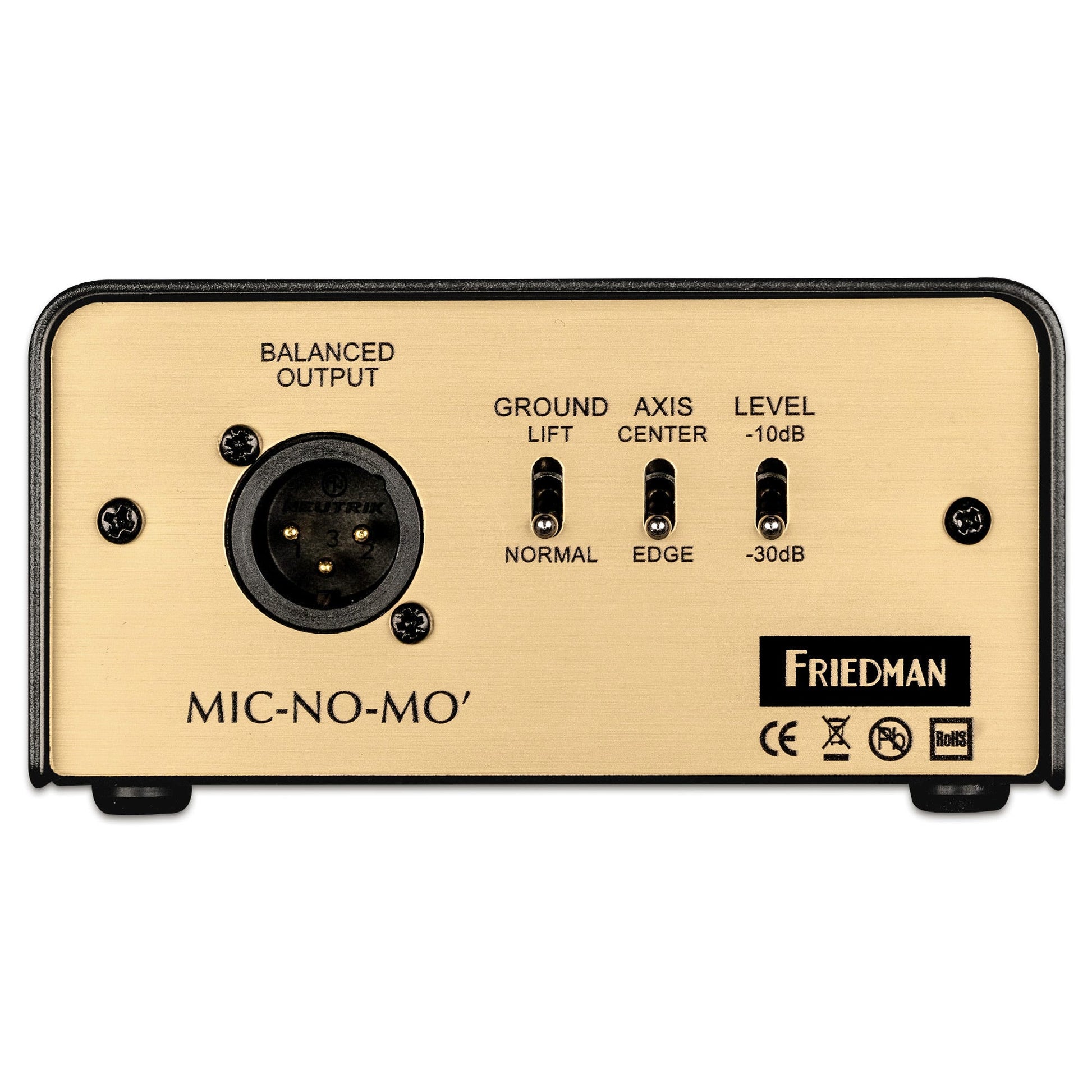 Friedman "Mic-No-Mo" Passive Guitar Cabinet Emulated DI Box - One Only