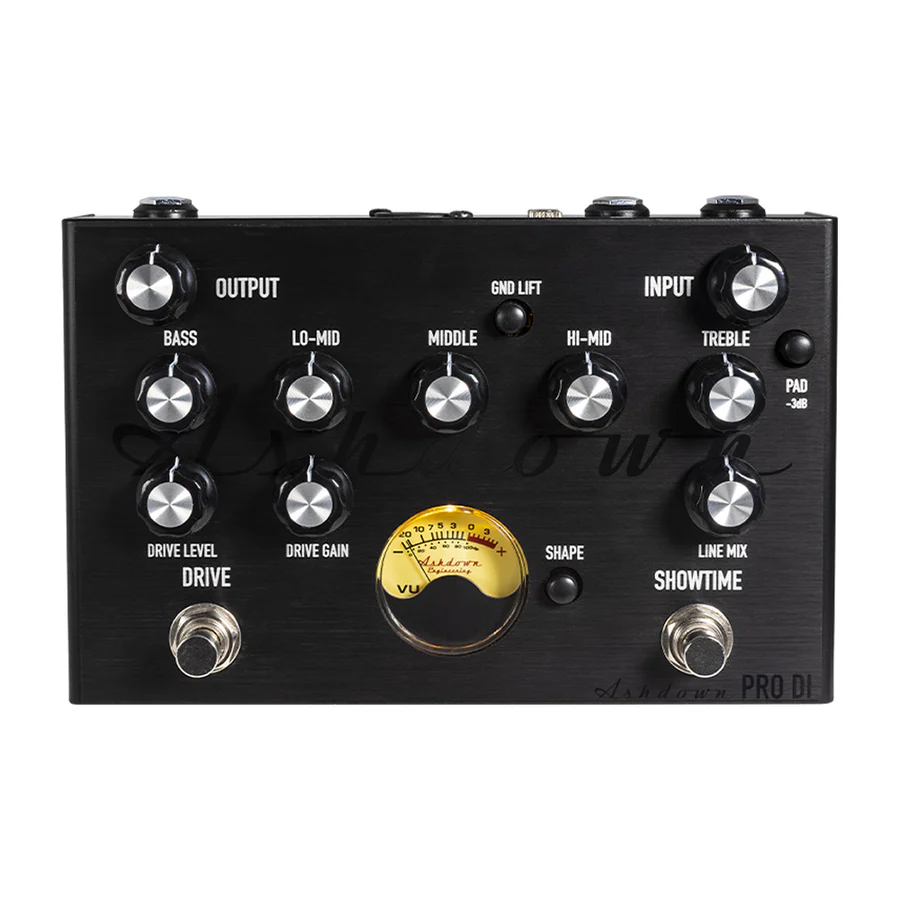 Ashdown Pro-DI Bass Preamp Pedal