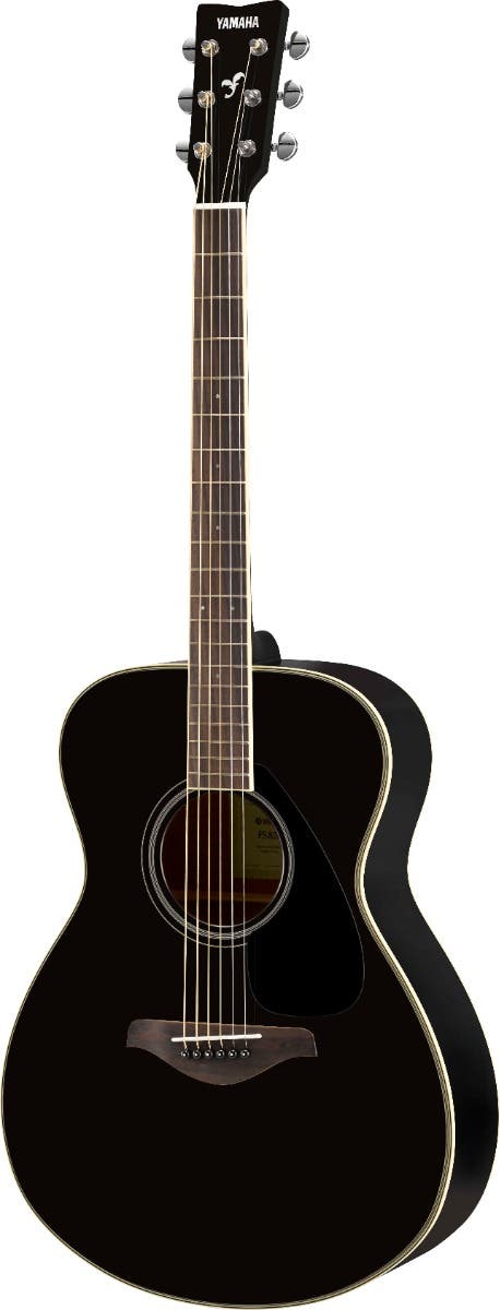 Yamaha FS820 Small Body Acoustic Guitar - Black