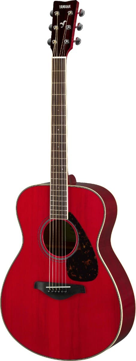 Yamaha FS820 Small Body Acoustic Guitar - Ruby Red