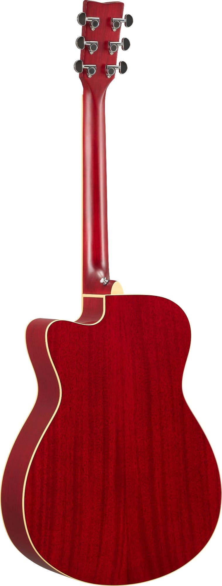 Yamaha FSC-TA TransAcoustic Concert Guitar w/Cutaway - Ruby Red